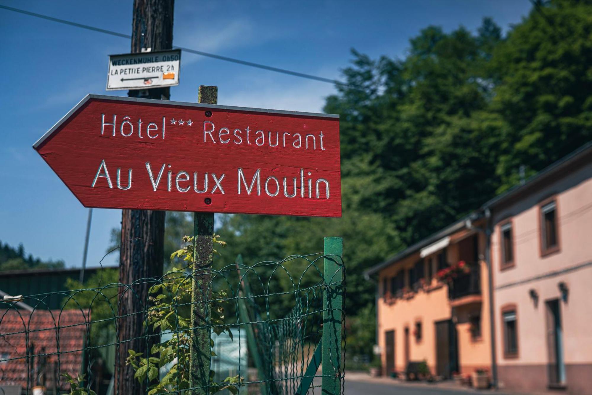 Hotel Au Vieux Moulin Graufthal Exterior foto